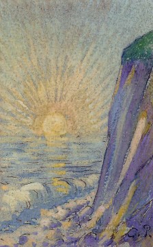  Amanecer Arte - amanecer en el mar Camille Pissarro